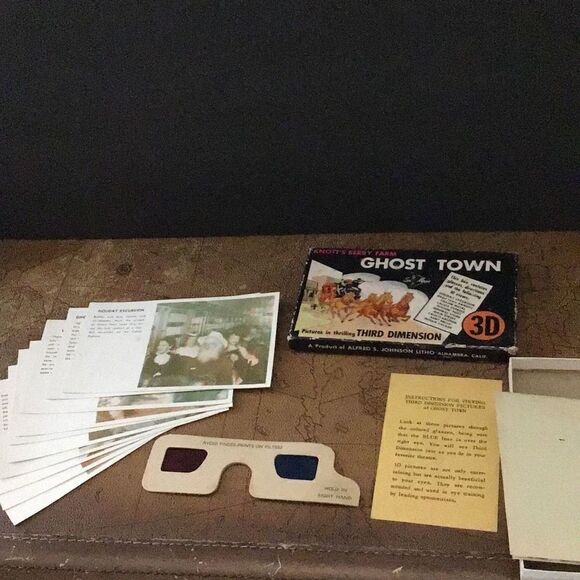 Vintage Knotsberry, farm, 10 piece three-dimensional viewing, Kit ￼ - Picture 1 of 7